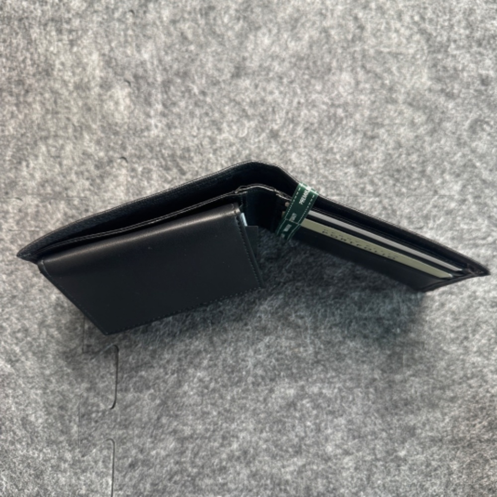 Perry Ellis Portfolio Bifold Passcase Leather Men's Wallet Removable ID Holder - Picture 7 of 11